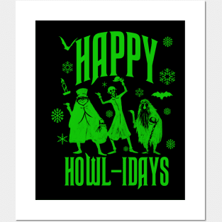 Happy Howlidays Posters and Art